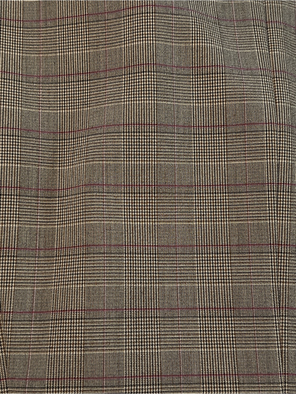 Plaid Single-Breasted Women's Blazer Jacket -Preppy, Collegiate, Tailored - Picture 6 of 10